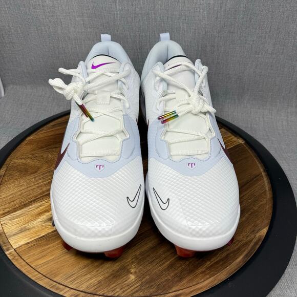 NEW Nike Force Trout 9 Men’s 13 Pro MCS 'Rainbow' Baseball Cleats FB2908-106 - Picture 2 of 7